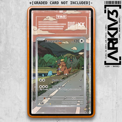 ARKIV3 TAG graded front - Orange