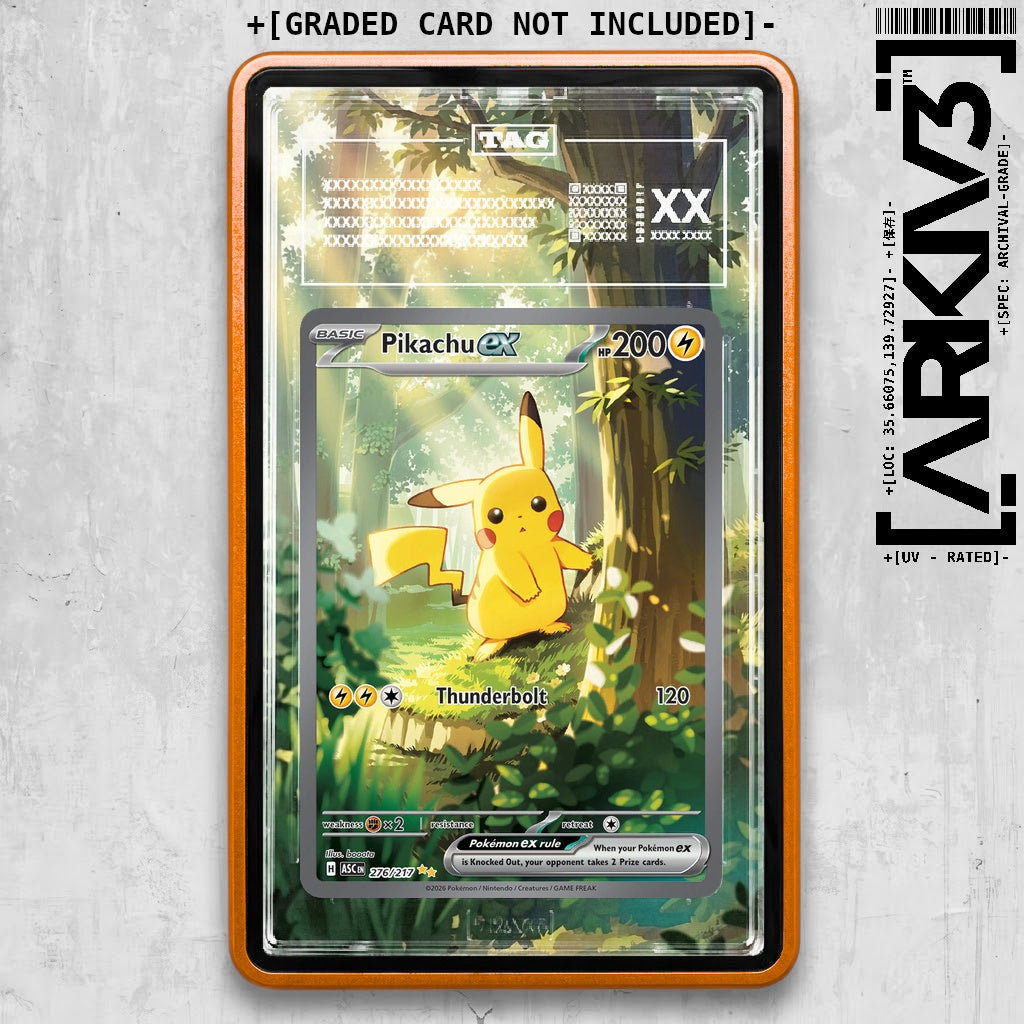 ARKIV3 TAG graded front - Orange