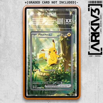 ARKIV3 TAG graded front - Orange