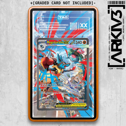 ARKIV3 TAG graded front - Orange