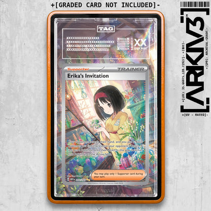ARKIV3 TAG graded front - Orange