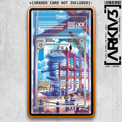 ARKIV3 TAG graded front - Orange