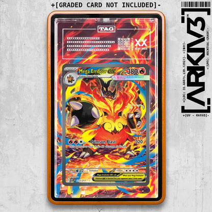 ARKIV3 TAG graded front - Orange