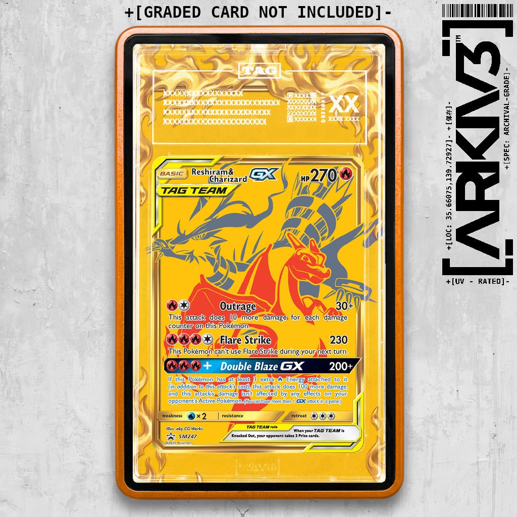 ARKIV3 TAG graded front - Orange