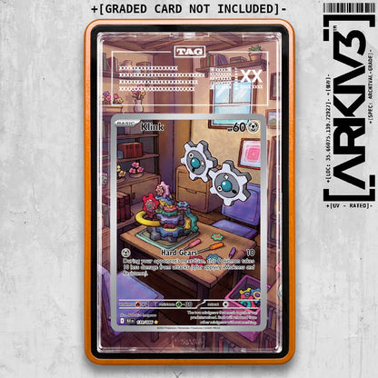 ARKIV3 TAG graded front - Orange