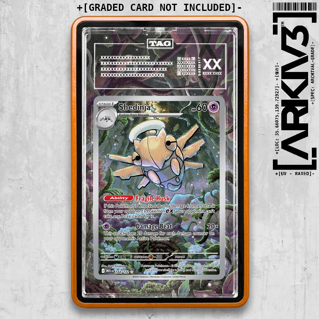 ARKIV3 TAG graded front - Orange