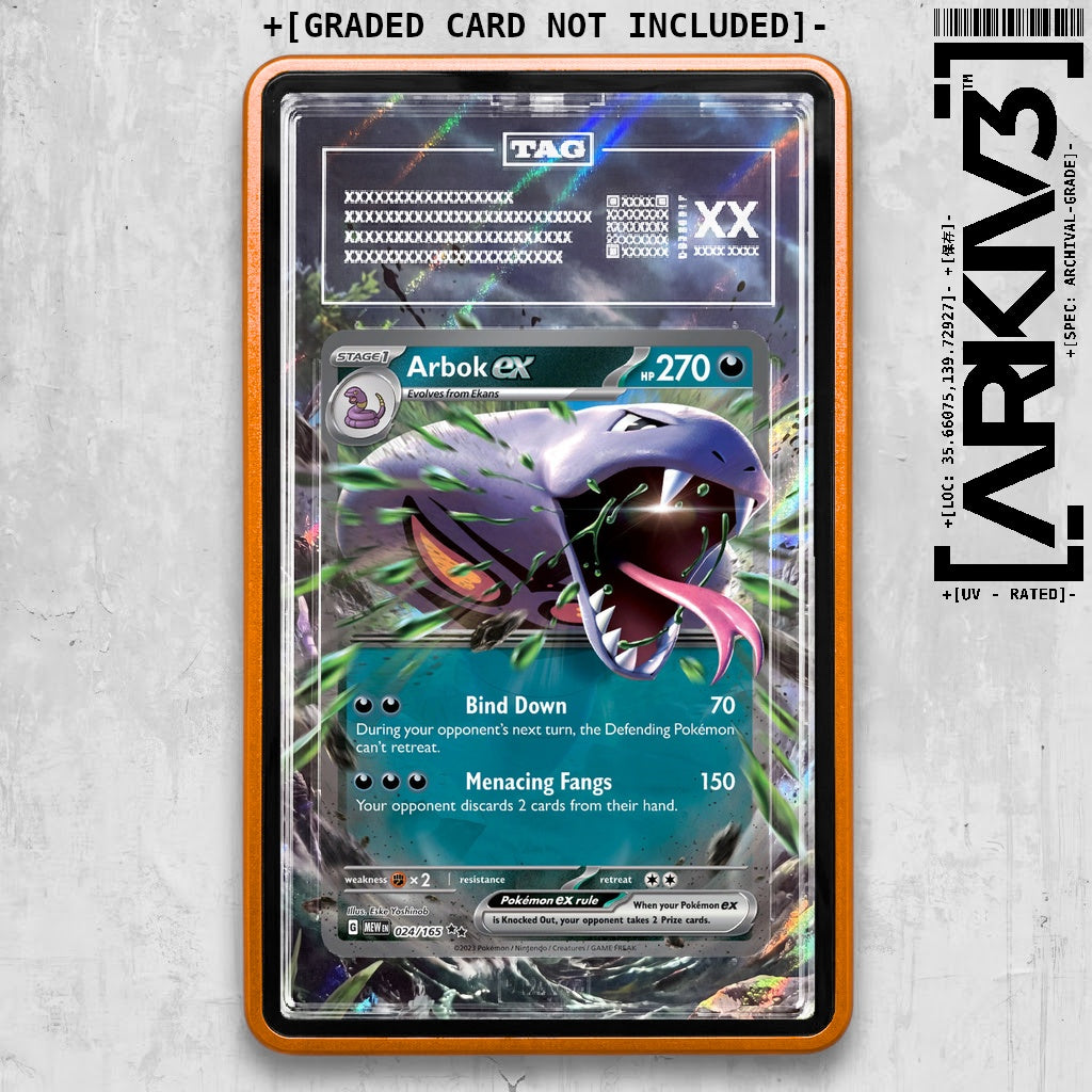 ARKIV3 TAG graded front - Orange