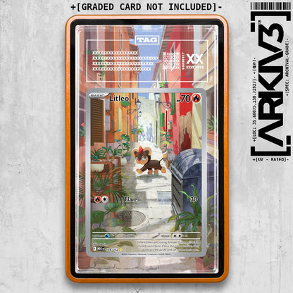 ARKIV3 TAG graded front - Orange