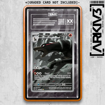 ARKIV3 TAG graded front - Orange