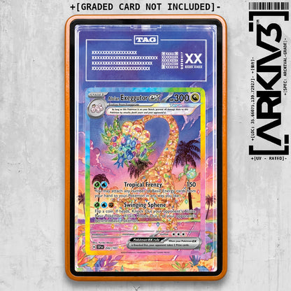 ARKIV3 TAG graded front - Orange