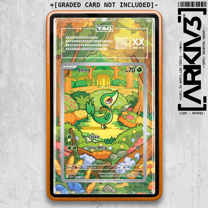 ARKIV3 TAG graded front - Orange