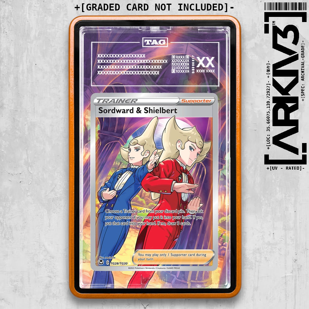 ARKIV3 TAG graded front - Orange