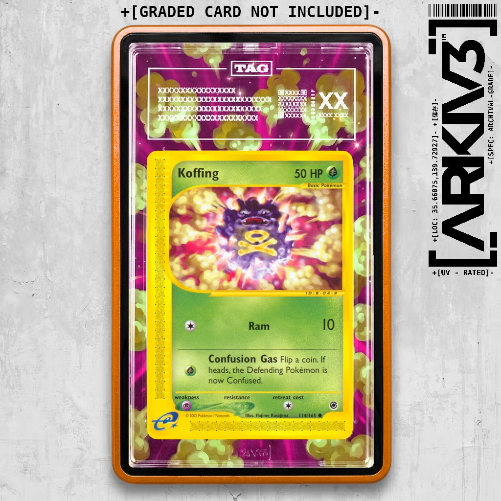 ARKIV3 TAG graded front - Orange