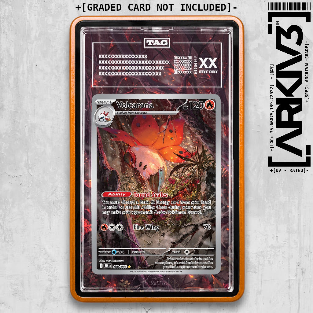 ARKIV3 TAG graded front - Orange