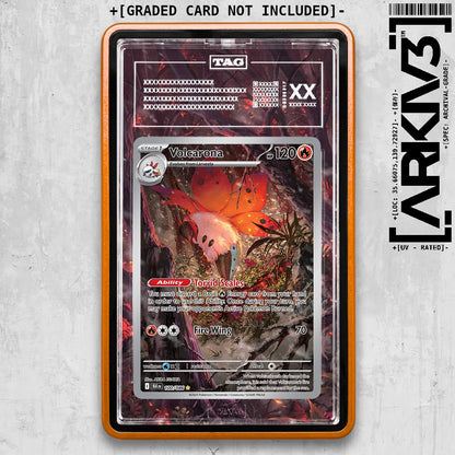 ARKIV3 TAG graded front - Orange