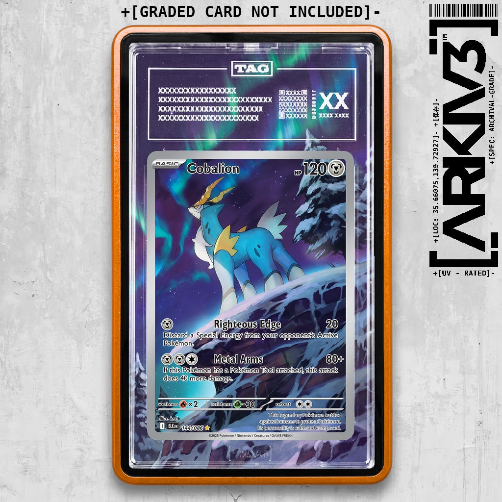 ARKIV3 TAG graded front - Orange