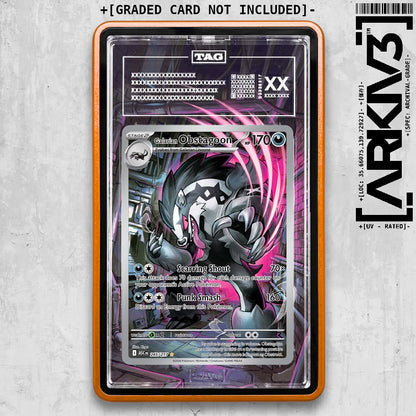 ARKIV3 TAG graded front - Orange