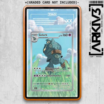 ARKIV3 TAG graded front - Orange