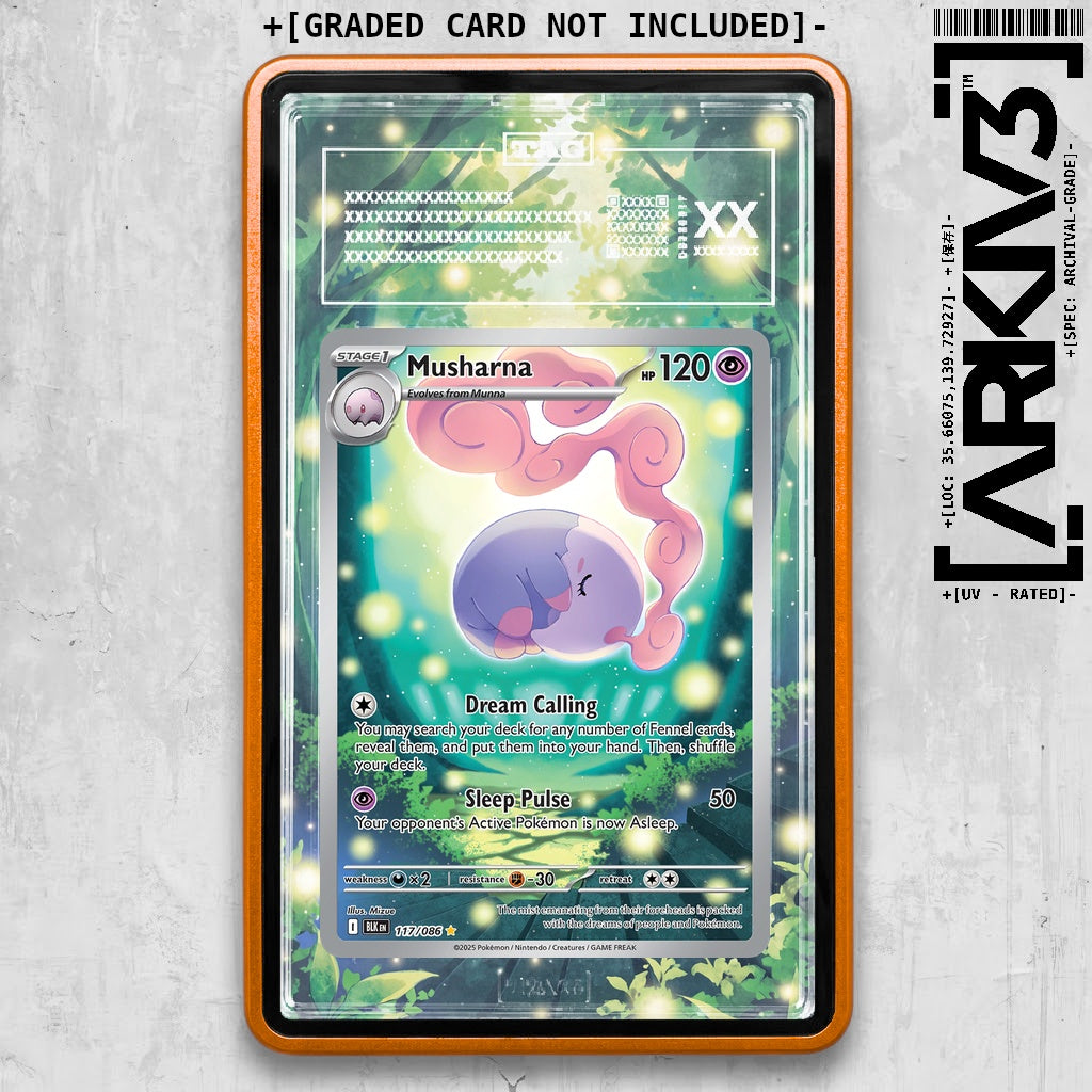 ARKIV3 TAG graded front - Orange