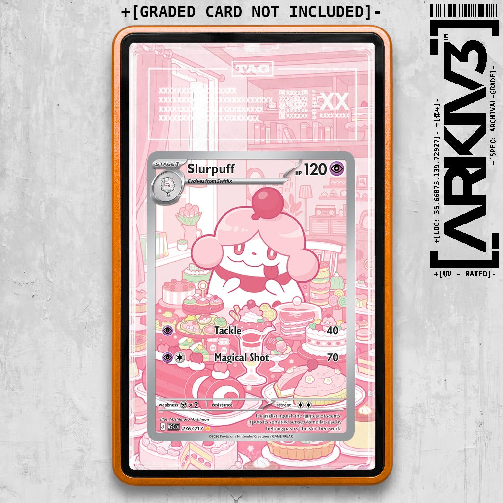 ARKIV3 TAG graded front - Orange