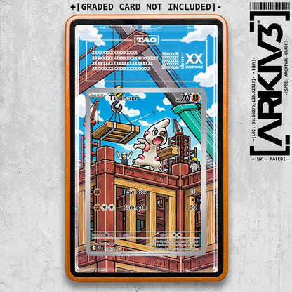 ARKIV3 TAG graded front - Orange