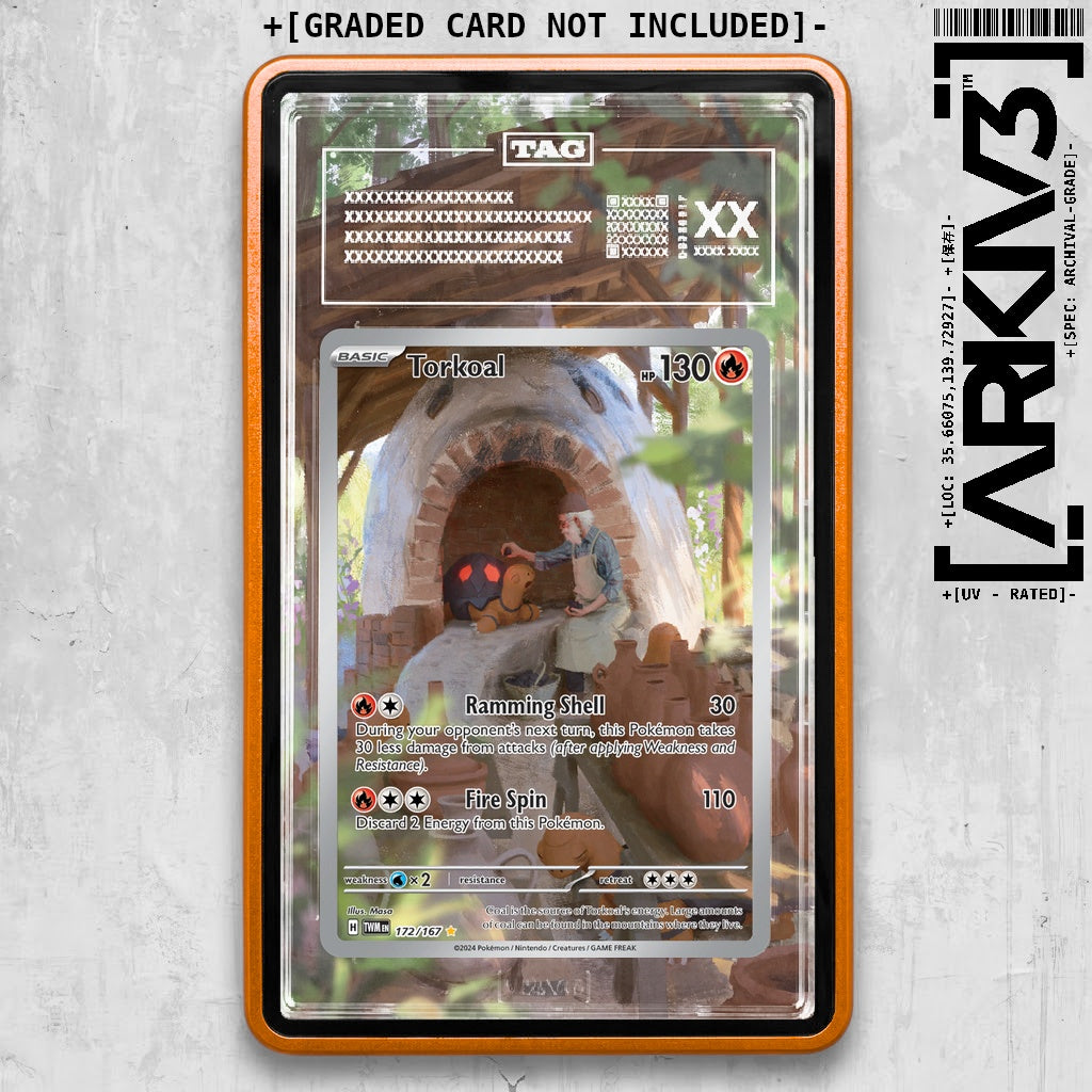 ARKIV3 TAG graded front - Orange