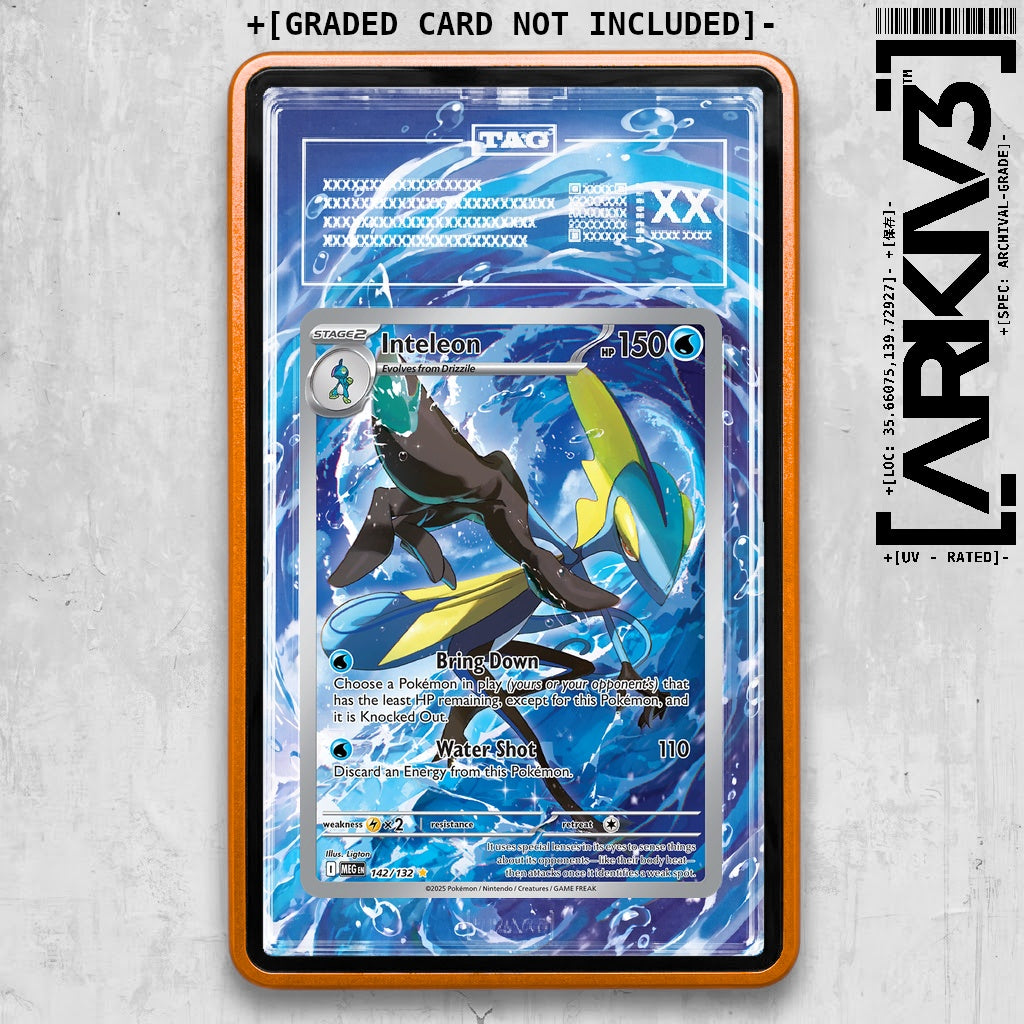 ARKIV3 TAG graded front - Orange