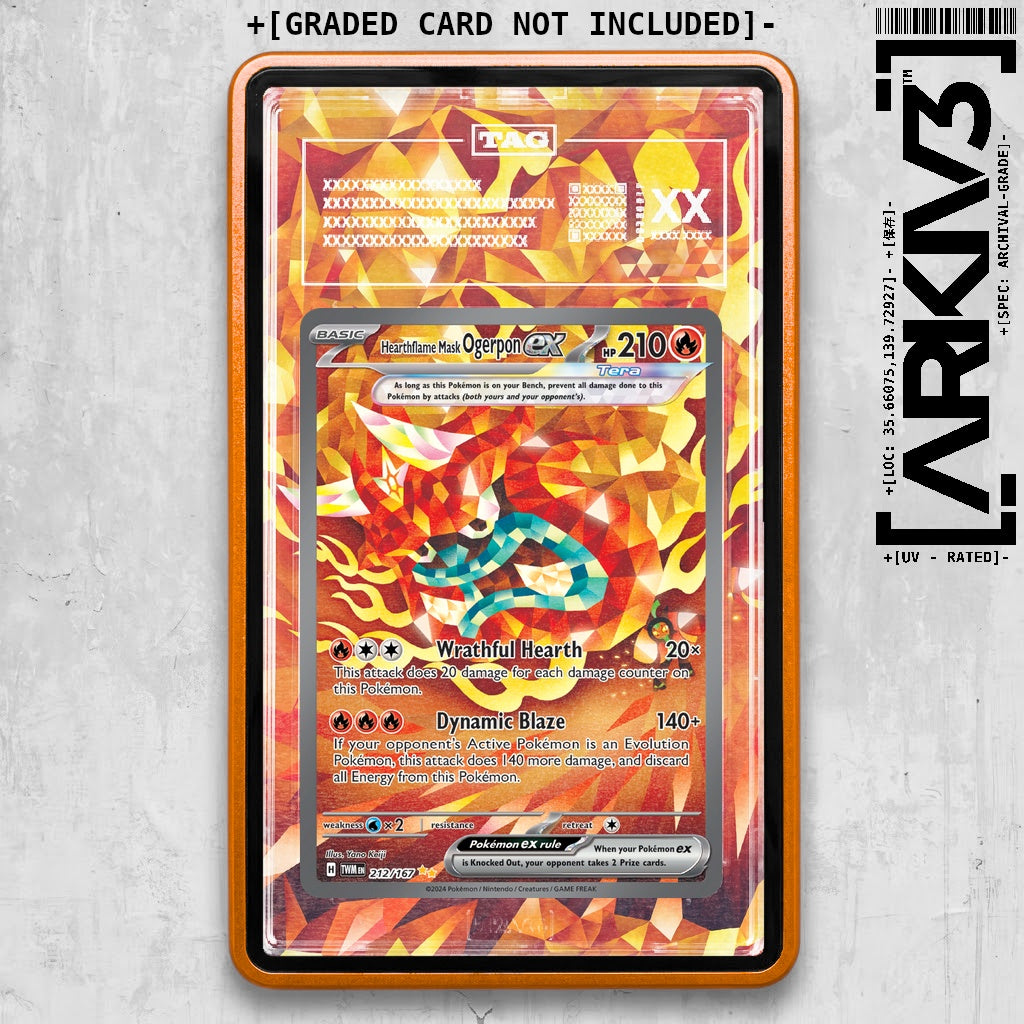 ARKIV3 TAG graded front - Orange