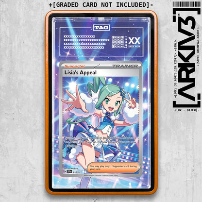 ARKIV3 TAG graded front - Orange