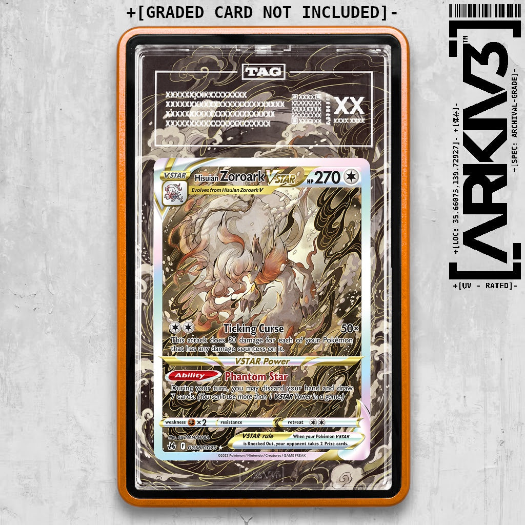 ARKIV3 TAG graded front - Orange