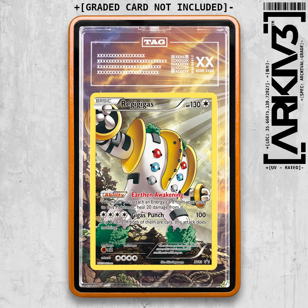 ARKIV3 TAG graded front - Orange