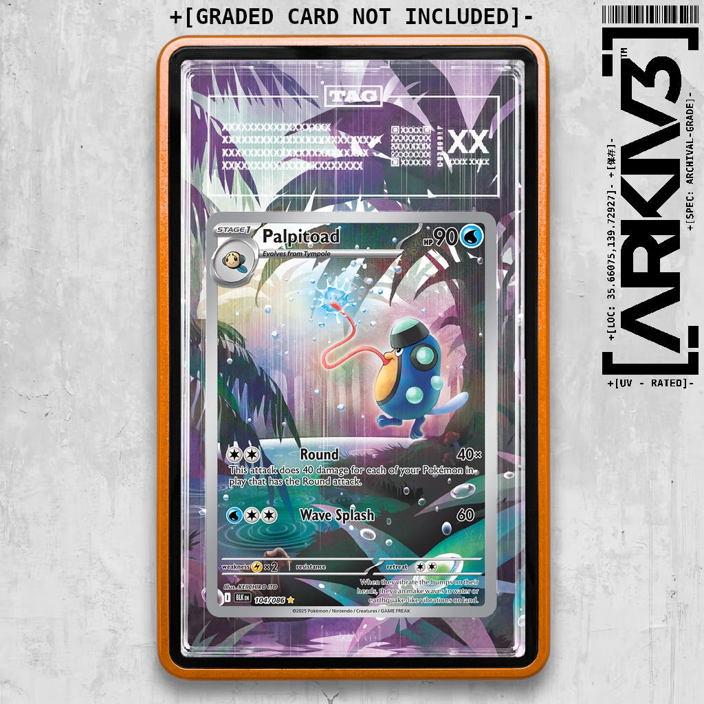 ARKIV3 TAG graded front - Orange