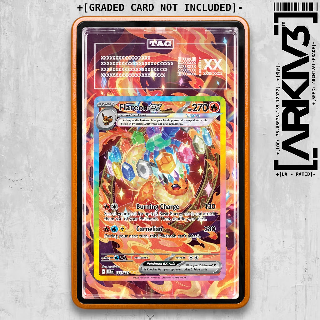 ARKIV3 TAG graded front - Orange