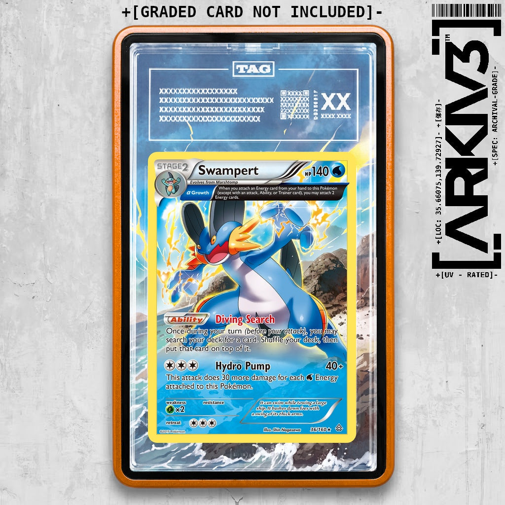 ARKIV3 TAG graded front - Orange