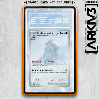 ARKIV3 TAG graded front - Orange