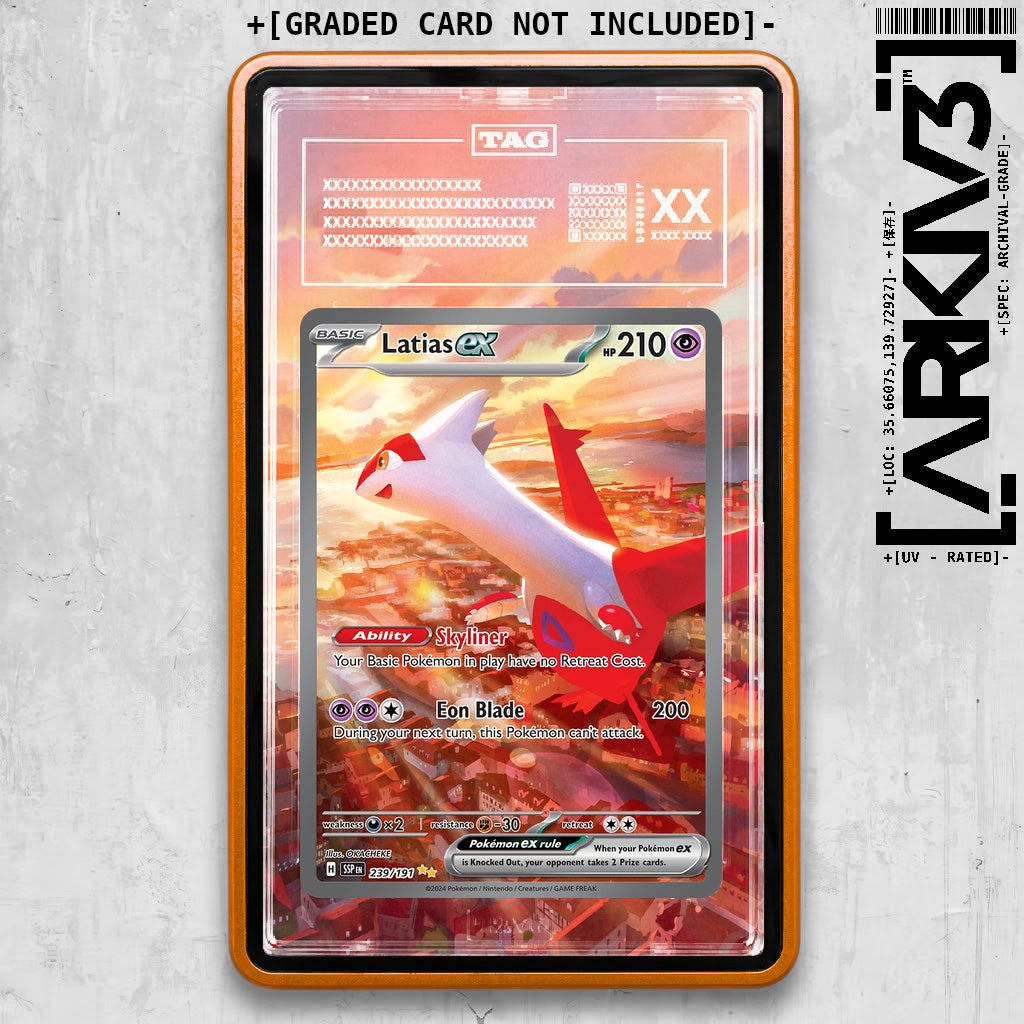 ARKIV3 TAG graded front - Orange