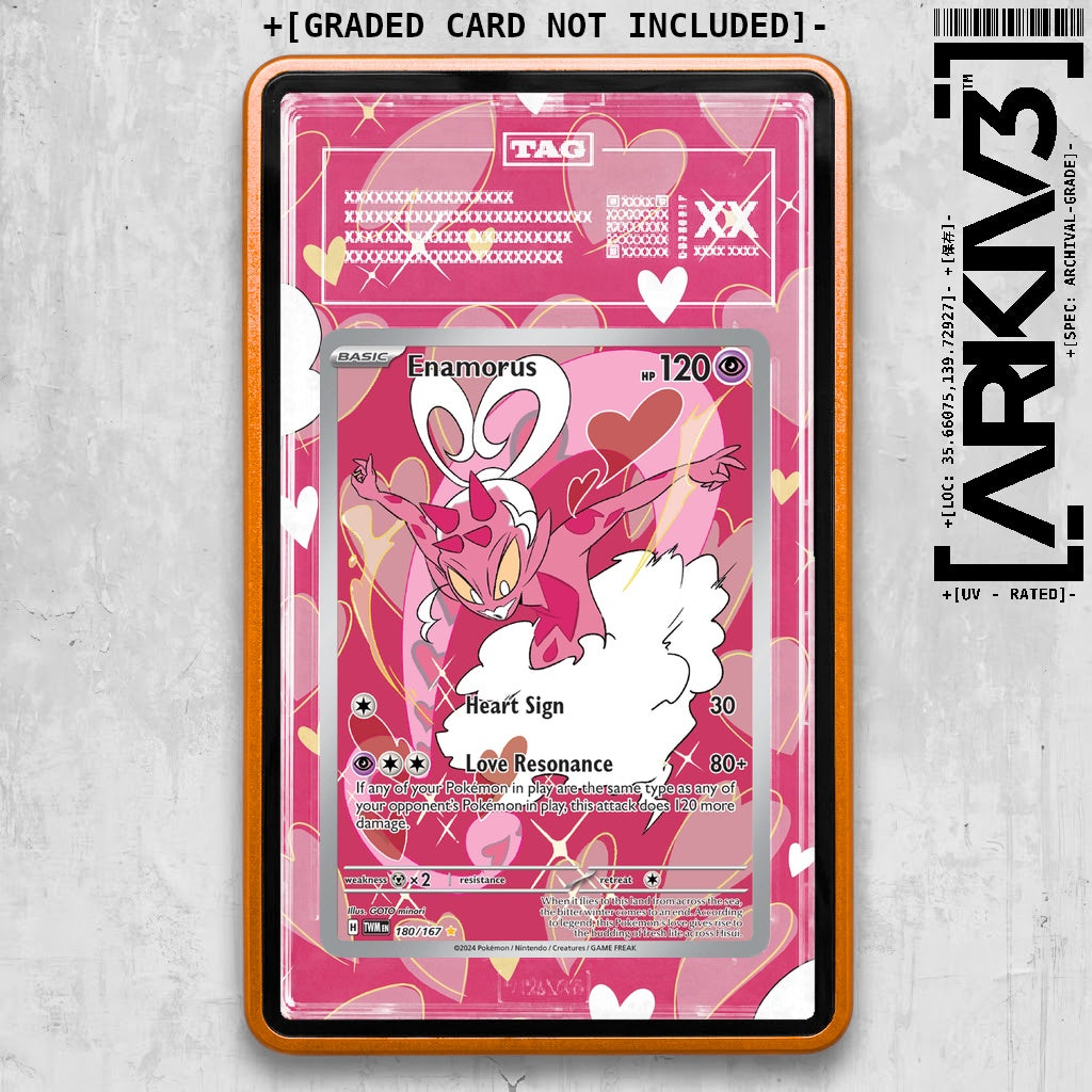 ARKIV3 TAG graded front - Orange
