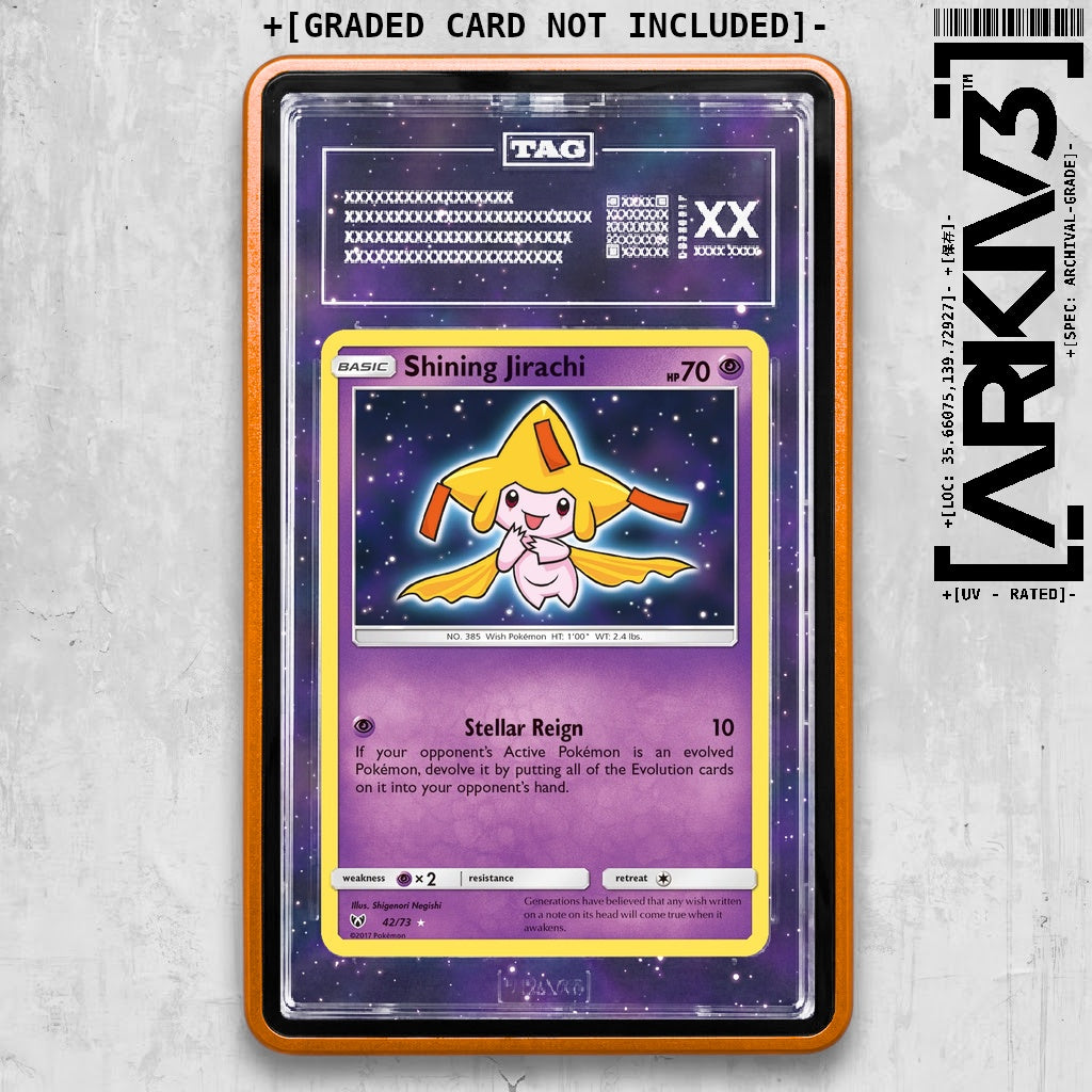 ARKIV3 TAG graded front - Orange