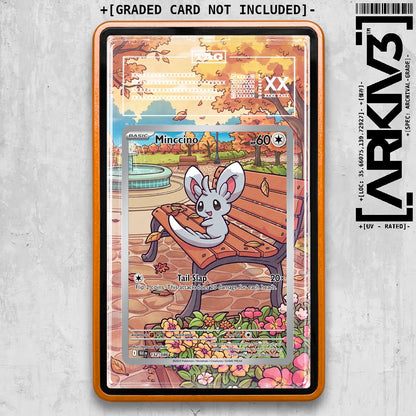 ARKIV3 TAG graded front - Orange