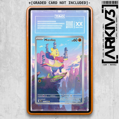 ARKIV3 TAG graded front - Orange