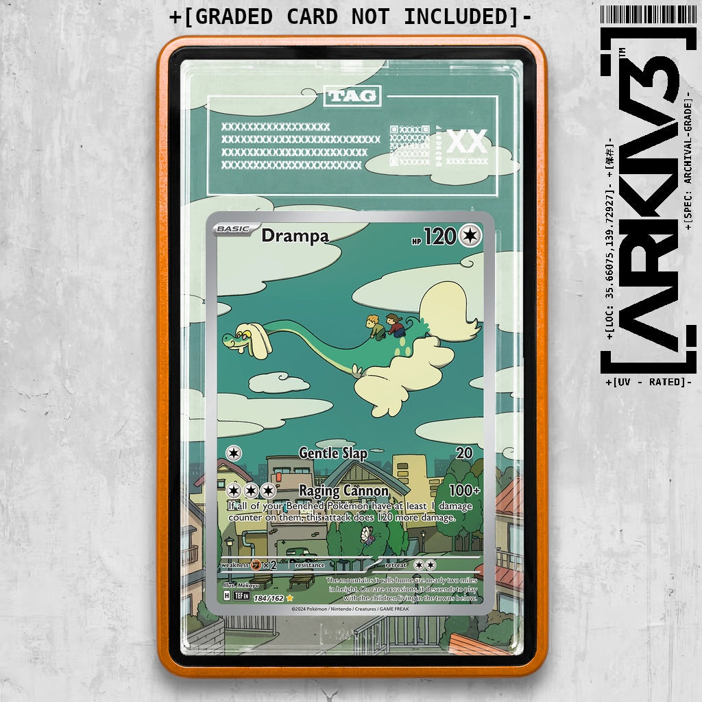 ARKIV3 TAG graded front - Orange