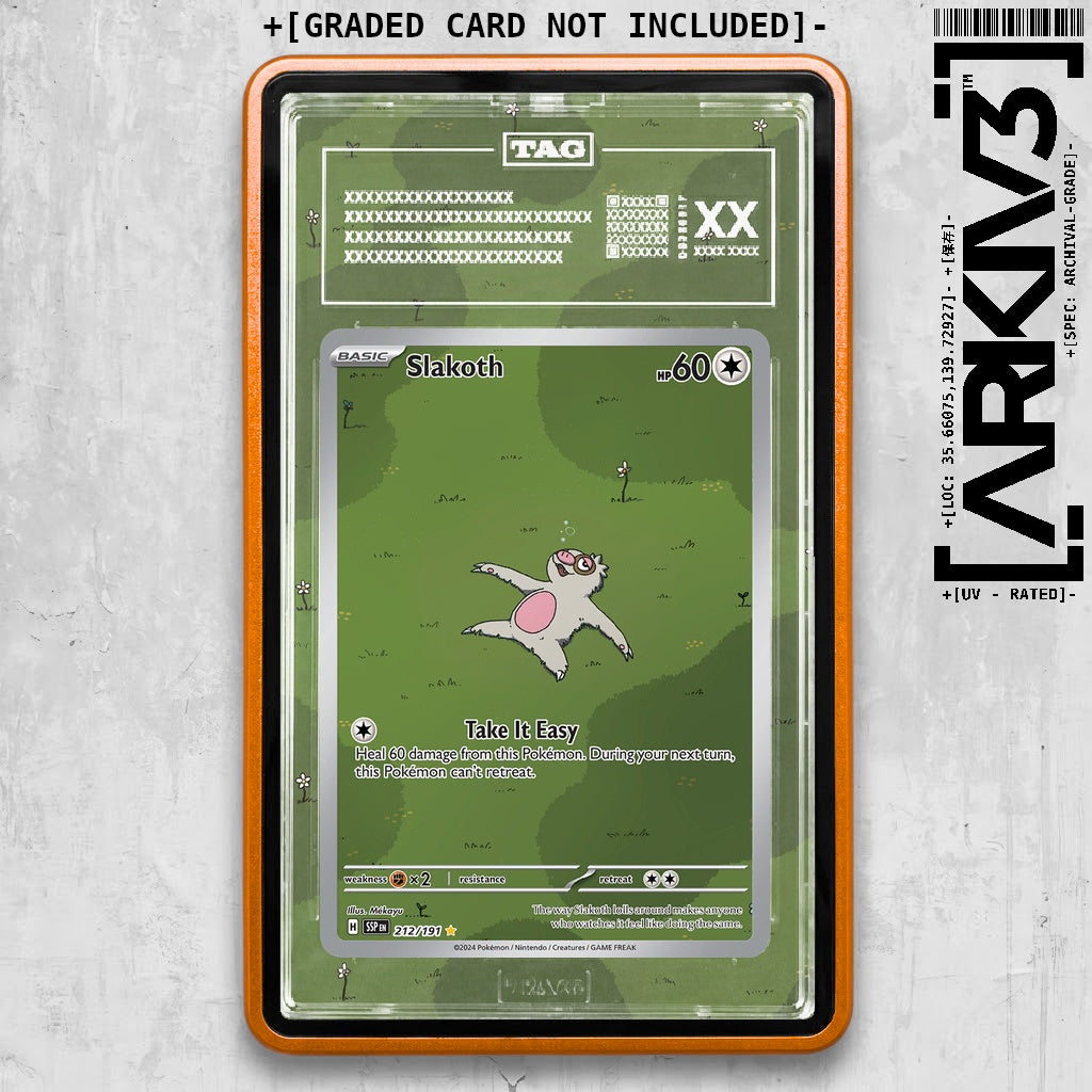 ARKIV3 TAG graded front - Orange