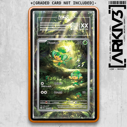 ARKIV3 TAG graded front - Orange