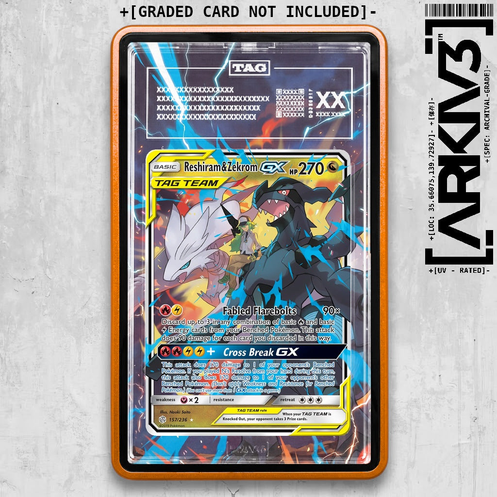 ARKIV3 TAG graded front - Orange