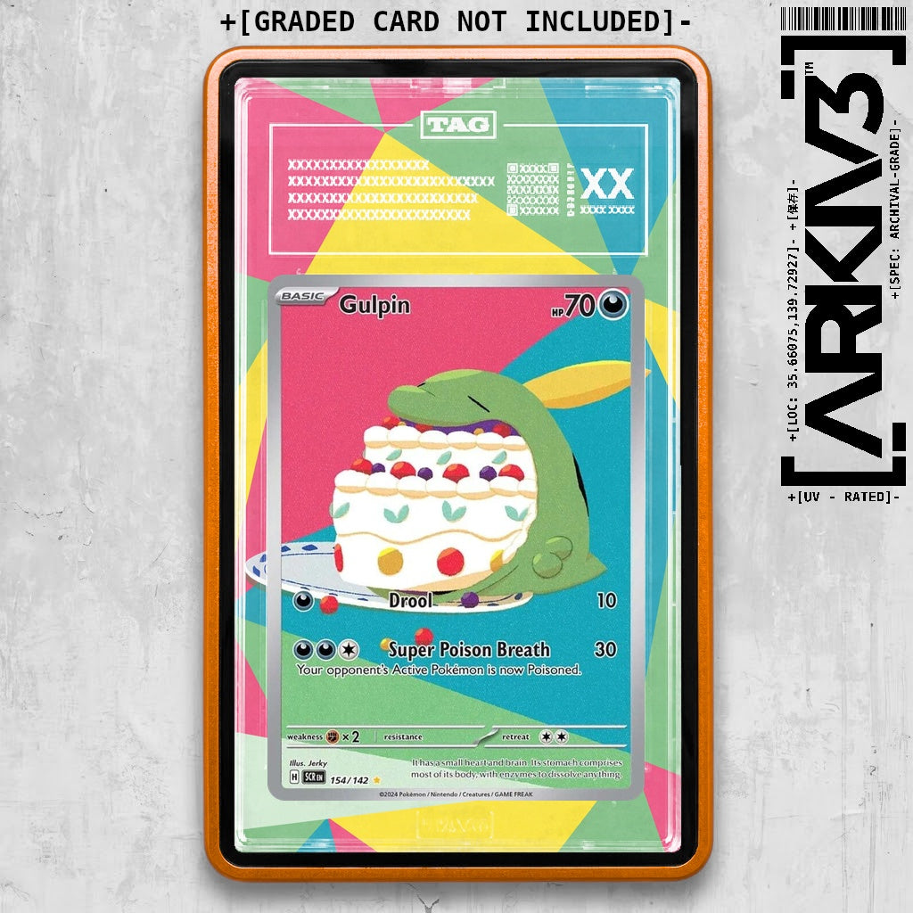 ARKIV3 TAG graded front - Orange