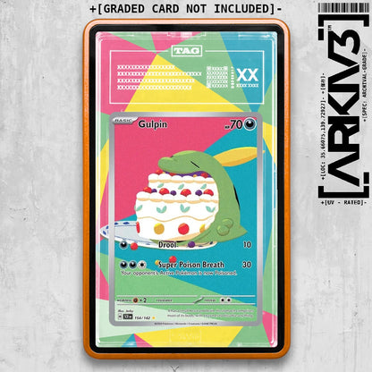 ARKIV3 TAG graded front - Orange