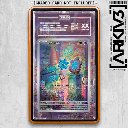 ARKIV3 TAG graded front - Orange