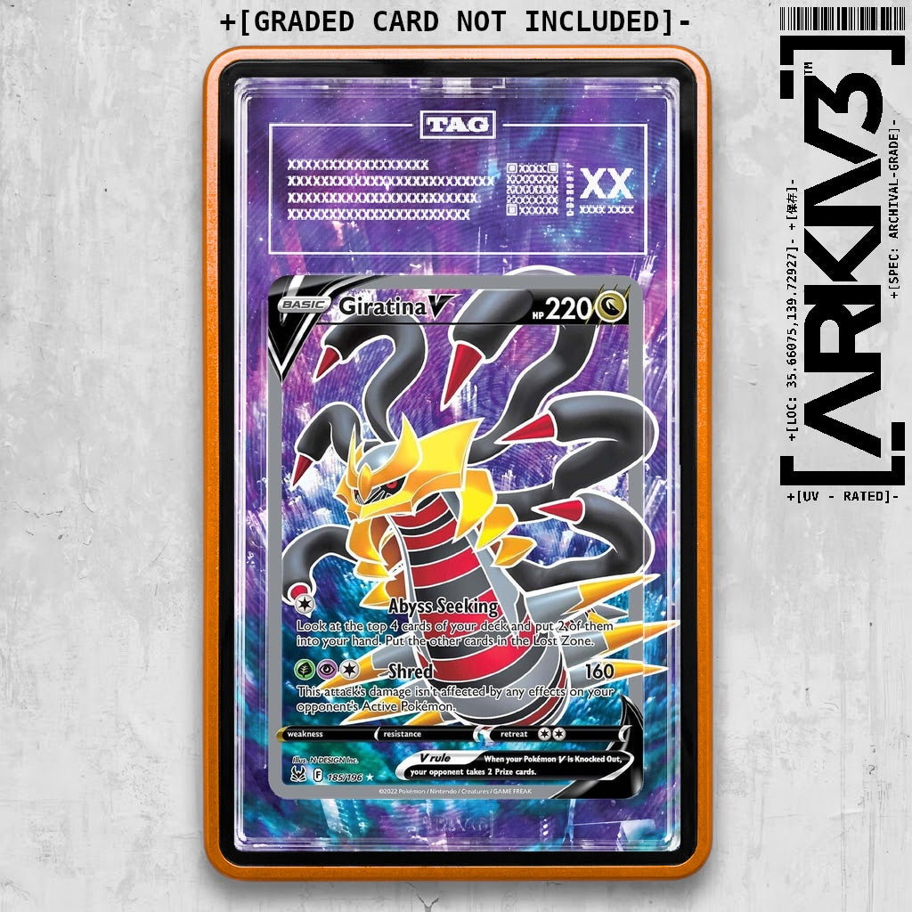 ARKIV3 TAG graded front - Orange