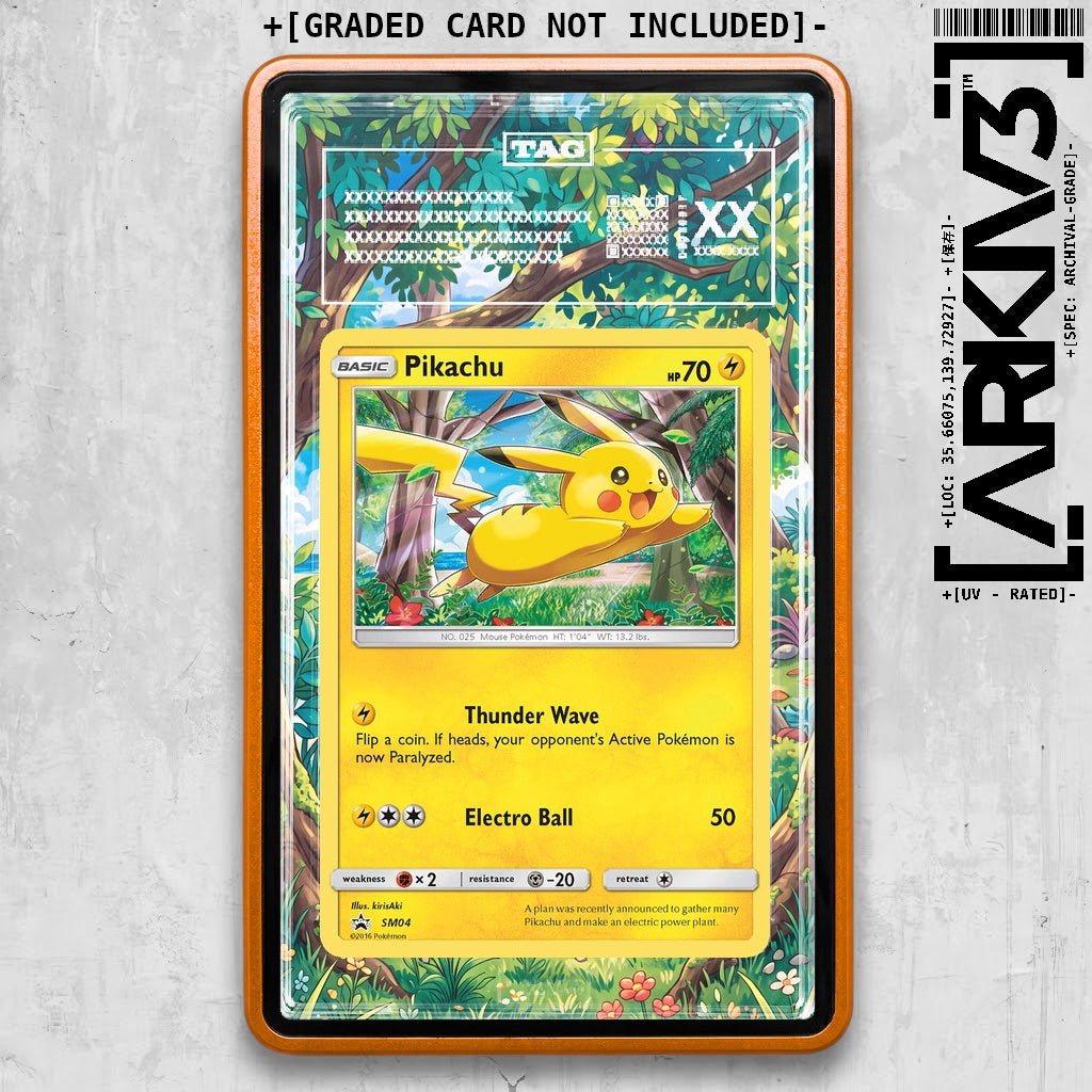 ARKIV3 TAG graded front - Orange
