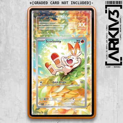 ARKIV3 TAG graded front - Orange
